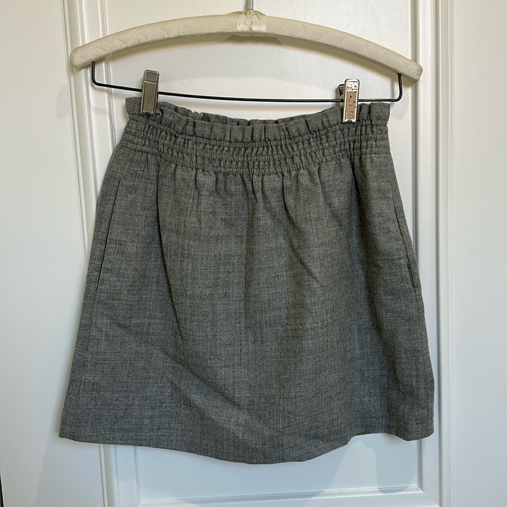 Jcrew wool high waisted skirt